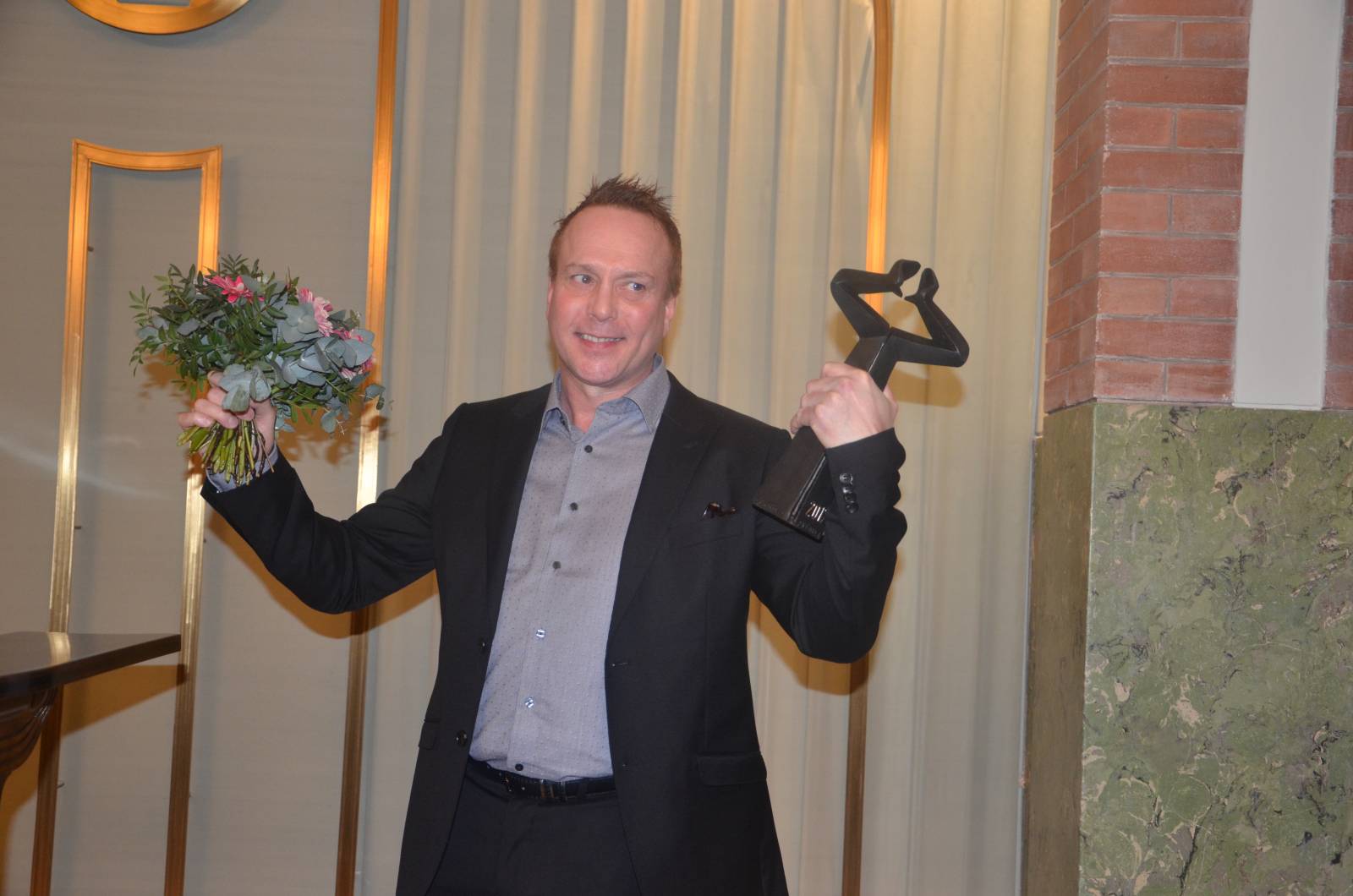 Runar Kjørsvik fikk Zola-prisen i 2017 for sin varsling om arbeidsmiljøet ved Norske Shells anlegg på Nyhamna