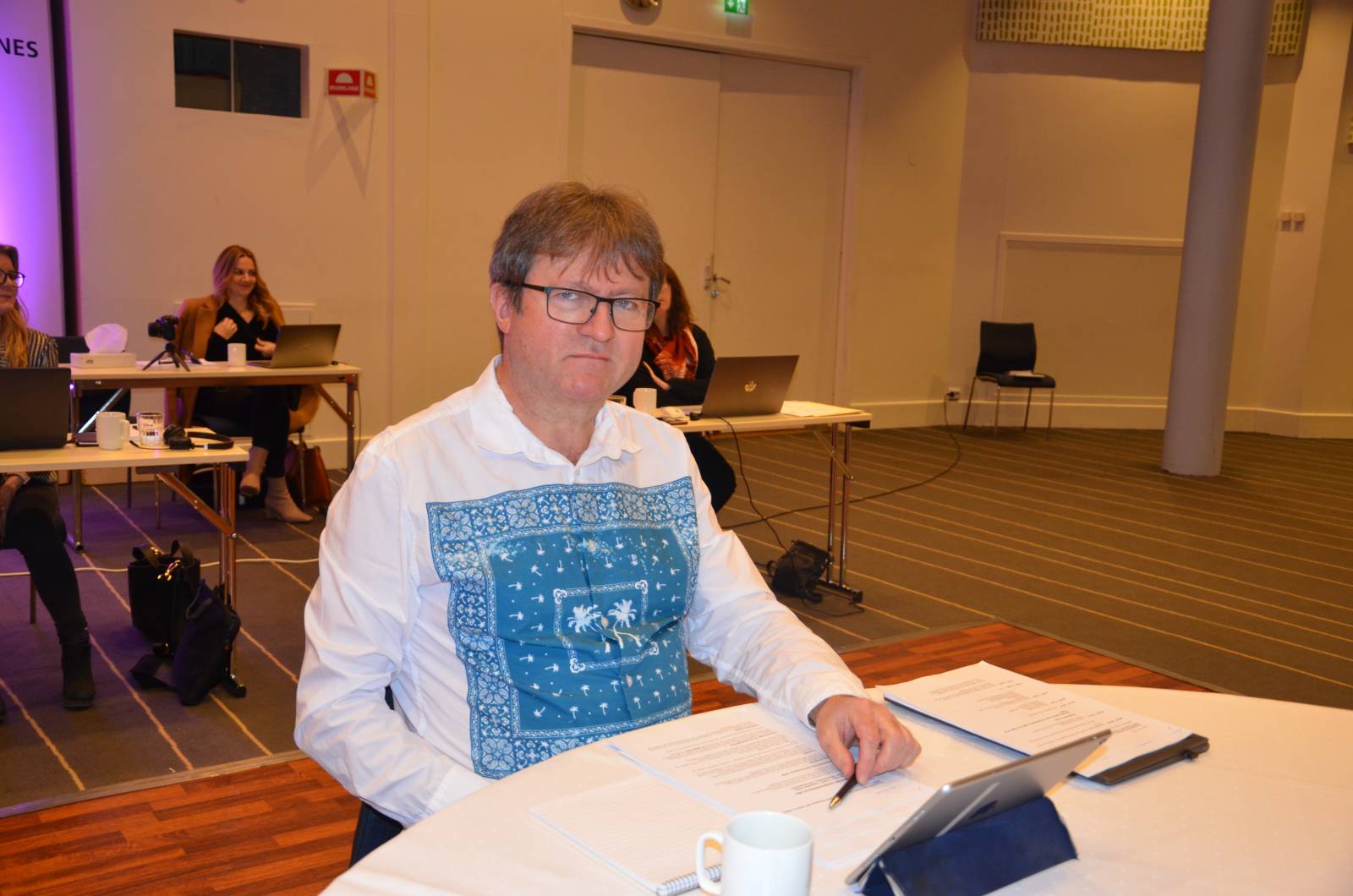Kongressen del 1, Roy Erling Furres siste før pensjonisttilværelsen venter. Foto: Mette Møllerop